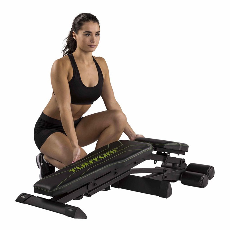 Banc De Musculation Multifonction Compact Pliable Reglable Ub80 Tunturi